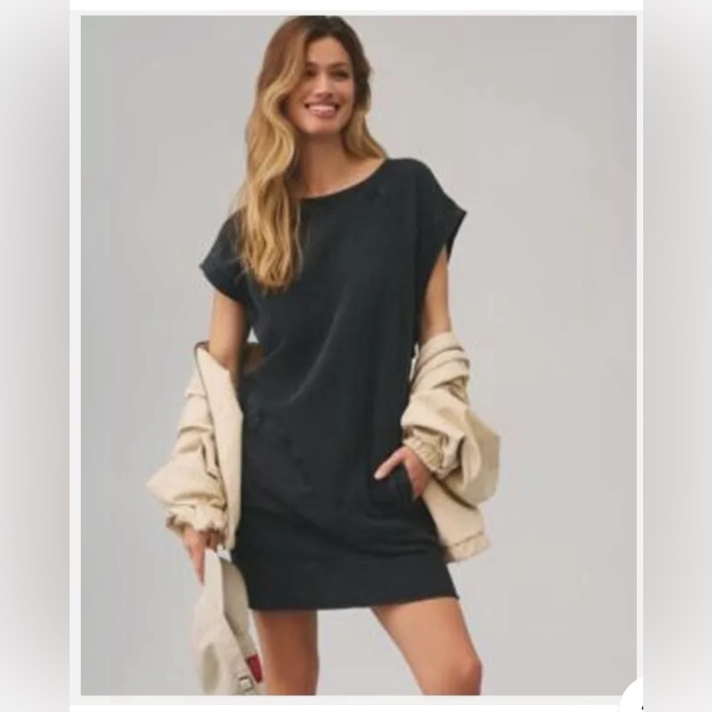 Anthropologie sweatshirt dress